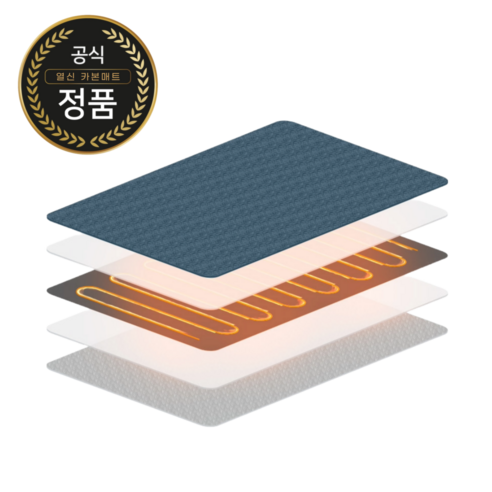 정품 전자파 없는 탄소매트
