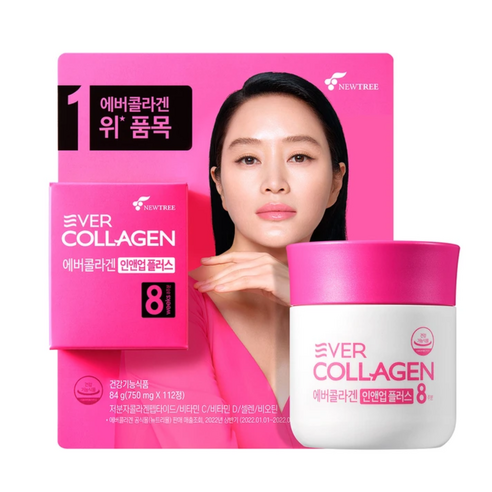 [휙배송]에버콜라겐 인앤업 비오틴 업 36주분(6주X6병) 저분자콜라겐펩타이드, 6개, 84정