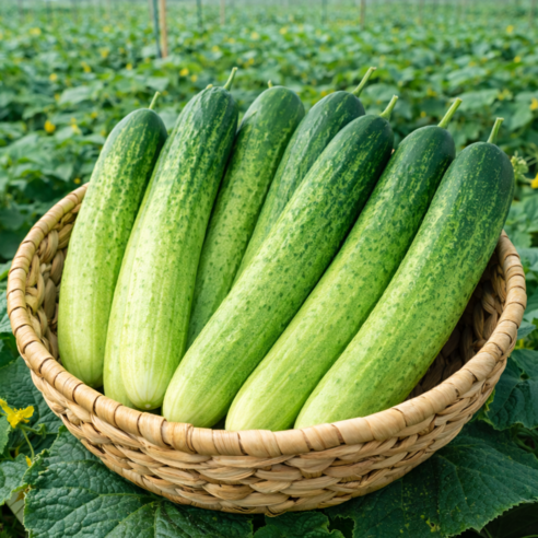 국내산 백오이 백다다기 오이, 1박스, 3kg