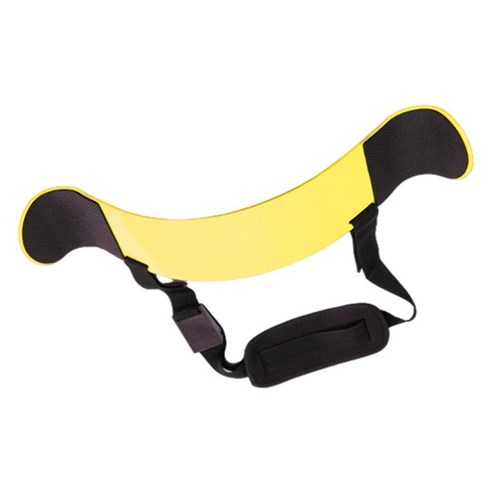 Arm Isolator Arm Curl – 이두박근 및 삼두근을 위한 Isolator – 근육 및 근력 향상을 위한 프리미엄 역도 지원, 60x10CM, 알루미늄 합금, 노란색