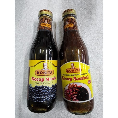 인도네시아 코키타 케찹 마니스 소스 400g or 케찹 삼발 소스 400g 나시고랭 소스 볶음면소스 볶음밥소스, 삼발 소스, 1개, 400g