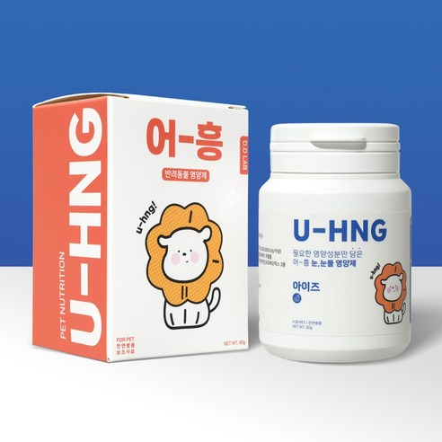 디디랩 강아지 눈물 자국 눈 영양제 백내장 녹내장 예방, 1개, 60g, 눈물개선/눈건강