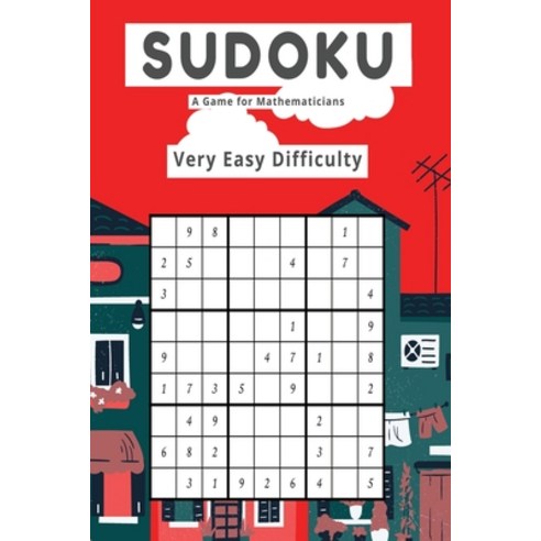 (영문도서) Sudoku A Game for Mathematicians Very Easy Difficulty Paperback, Marick Booster, English, 9781088087527