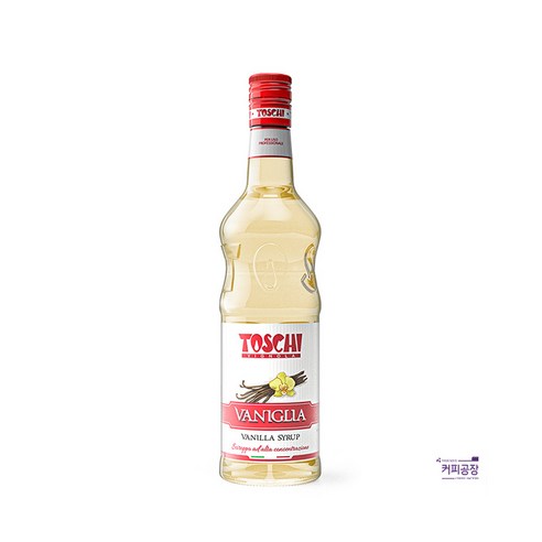 토스키 바닐라 시럽 1000ml TOSCHI, 1L, 5개