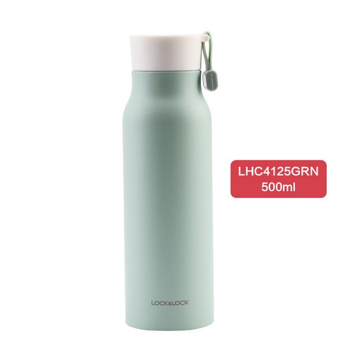 부티크 백화점 뉴넘 텀블러 마카롱보 쿨러 러블리, 그린 500ml