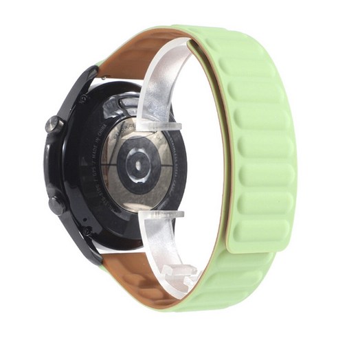 Garmin Vivomove 3 HR Luxe style Fenix Chronos 가민 스트랩 고무 자기 흡착 손목 밴드 20mm 22mm 퀵 릴리스 시계줄, #3