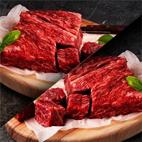 명품 횡성청정한우 1kg, 국거리용 500g + 국거리용 500g 횡성한우 명품 횡성청정한우 1kg, 국거리용 500g + 국거리용 500g 횡성한우