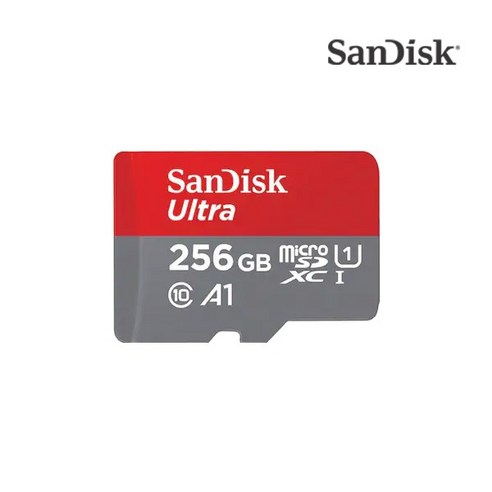 SanDisk Ultra MicroSDXC 메모리 카드 256GB/SDSQUAC-256G-GN6MN/UHS-I(U1)/마이크로SD(TF)/최대 읽기속도 150MB/s Class10