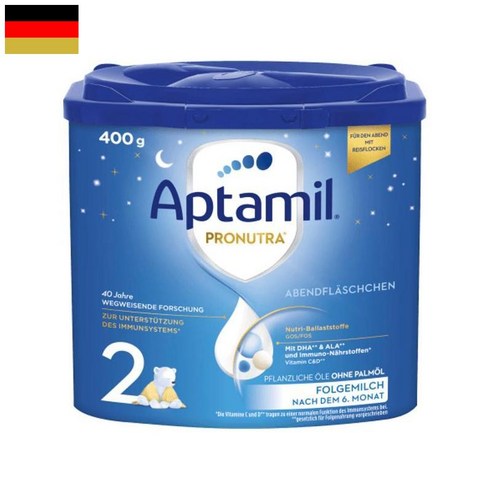 독일 내수용 압타밀 2단계 프로누트라 분유 400g, 400g, 1개