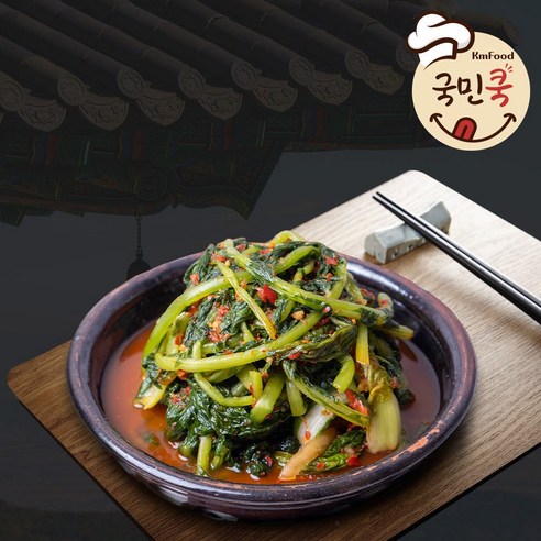 우리 농산물 100% 국민쿡 남도일품 열무김치, 1개, 2kg