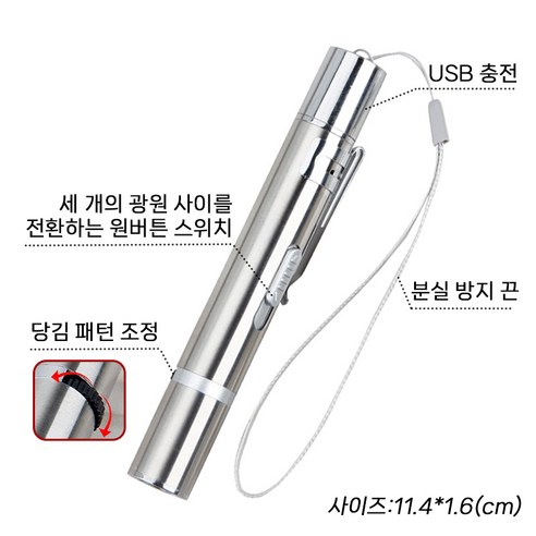 언제 어디서든 즐기는 나만의 영화관, 강한 포인터 USB 충전 빔