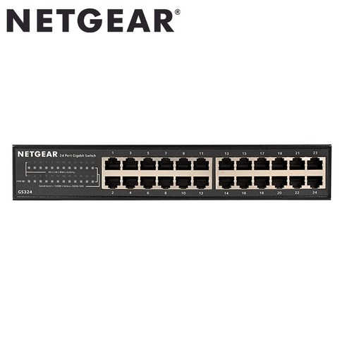 넷기어 GS324 [1Gbps / 24Port / Desk or Rack Type]
