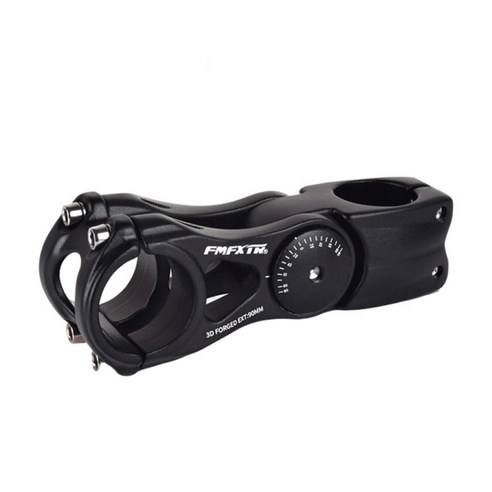 31.8mm MTB 스템 라이저 익스텐더 조정 가능한 ± 85도 알루미늄 합금 MTB 핸들 바 스템 MTB 수리 부품 액세서리, 다중, 90mm