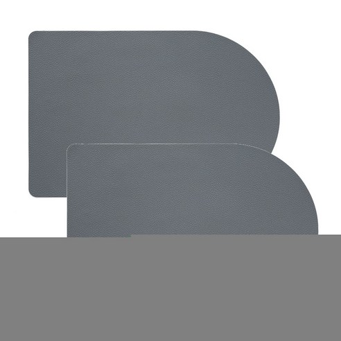 델피노 실리콘 테이블 매트 2p, 차콜, 가로 44cm x 세로 30cm