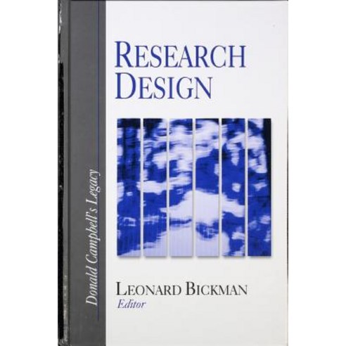 Research Design: Donald Campbell''s Legacy Paperback, Sage Publications, Inc, English, 9780761910862