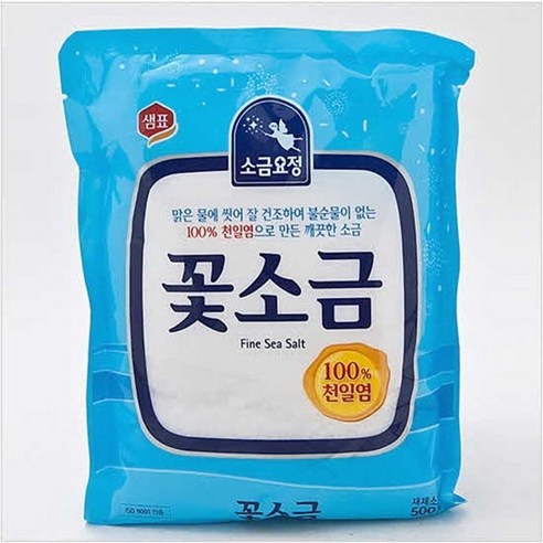 샘표 꽃소금 500g, 단일옵션