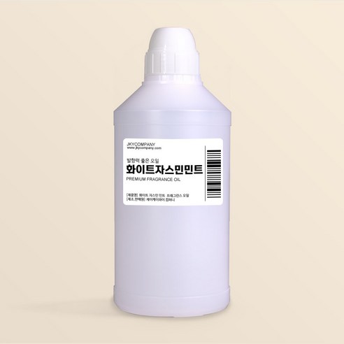 발향력 좋은 프래그런스 오일 원액 500ml, 18.화이트 자스민 민트