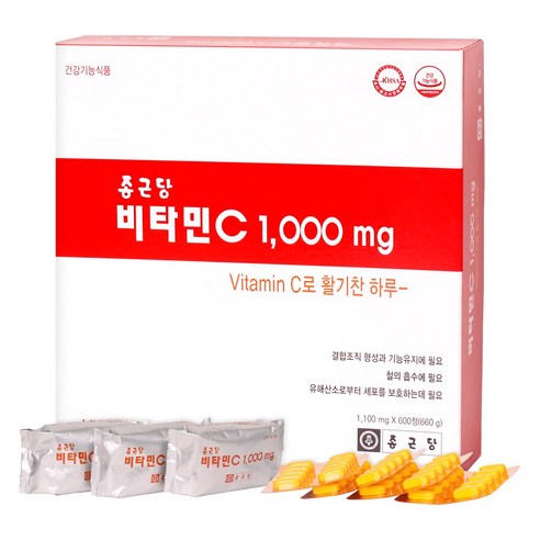 종근당 비타민C, 600정, 1개