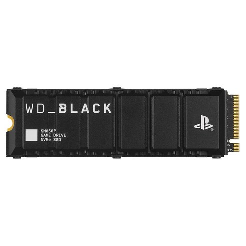WD SN850P NVME SSD PS5 라이선스판, 4TB, 블랙