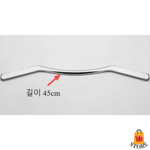 전신 마사지에 최적화된 스테인레스 롱스틱괄사 바디 마사지