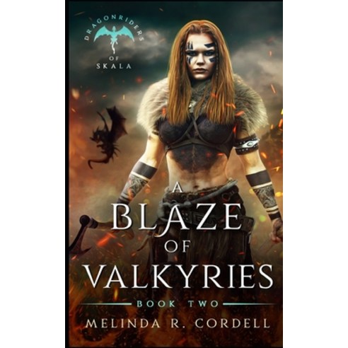 (영문도서) A Blaze of Valkyries: A Viking Dragonrider Adventure Paperback, Rosefiend Publishing., English, 9781953196569
