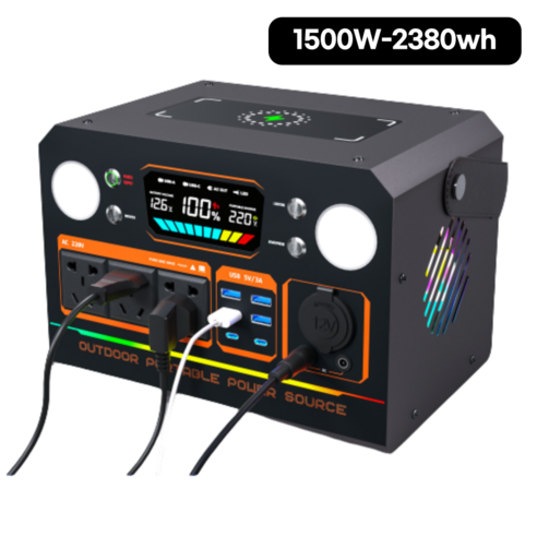 인산철배터리 ONH 파워뱅크 캠핑용 차박 야외 대용량배터리 220V, 1500W-2380WH Best Top5