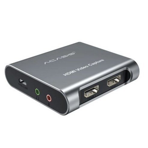 ACASIS AC-2833 영상 캡쳐 보드 4K HDMI 60 프레임 고속 전송 알루미늄 합금 바디