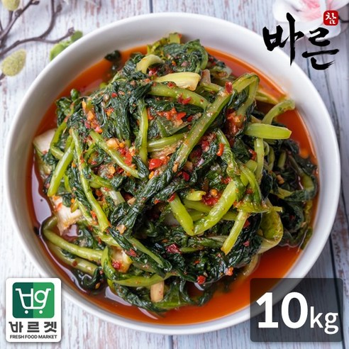 참바른김치 프리미엄 국내산 열무김치 10kg 바른재료 바른위생 바르겟, 10kg, 1개