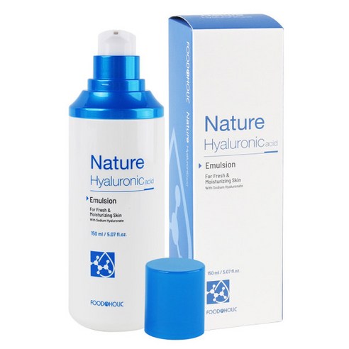 푸드어홀릭 네이처 히알루론산 에멀전 150ml, 푸드어홀릭 네이처 그린티 에멀젼 150ml, 1개