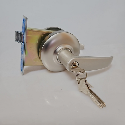 현관문 방화문 손잡이 열쇠형 잠금장치, 1세트