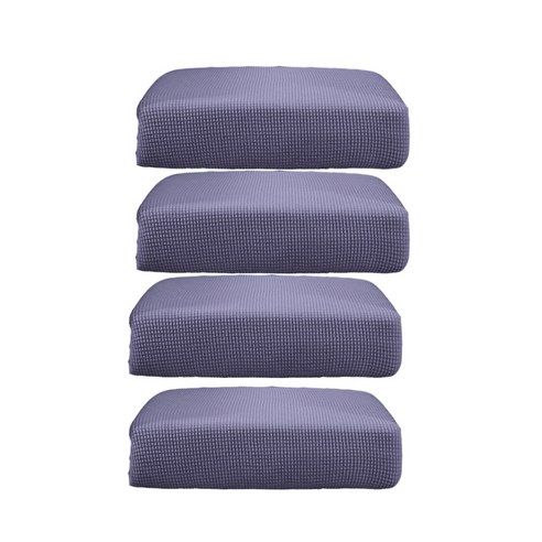 4Pcs 소파 쿠션 커버 소파 커버 수호자 Gray_Size S, 폴리 에스터
