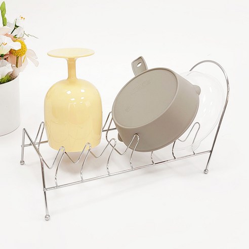 조리 공간을 정리하고 조직하는 다용도 엘엘리빙 심플 접시 정리대