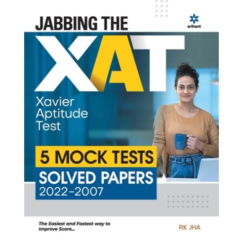 (영문도서) Jabbing The XAT Mock Test And Solved Papers (2022-2007) Paperback, Arihant Publication India L..., English, 9789326191043