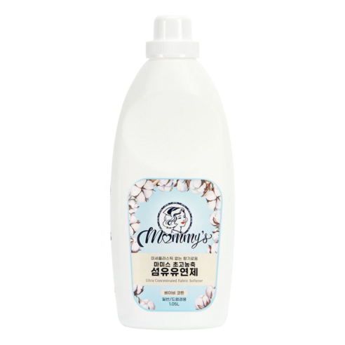 포근한 아기 살결 향기, 마미스 초고농축 섬유유연제로 완성하는 행복한 세탁