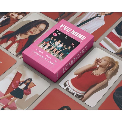 당일 발송! 아이브 포토카드 I’VE MINE 앨범 굿즈 55종 세트, IVE MINE 02 
DVD/블루레이