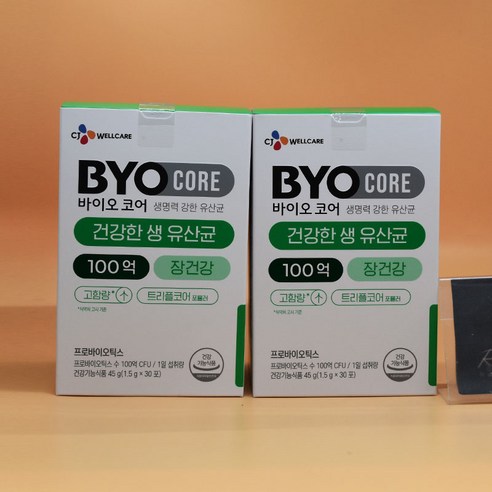 바이오코어 건강한 생 유산균 100억 370mg x 30캡슐 x 2개 도매가능, 45g