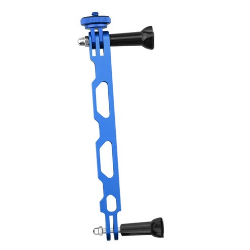 Insta360 ONE X2 X 용 CNC 연장 암 폴 마운트베이스 1/4 "어댑터, {"사이즈":"0.9x1.1inch"}, {"색상":"블루"}, {"수건소재":"알루미늄"}