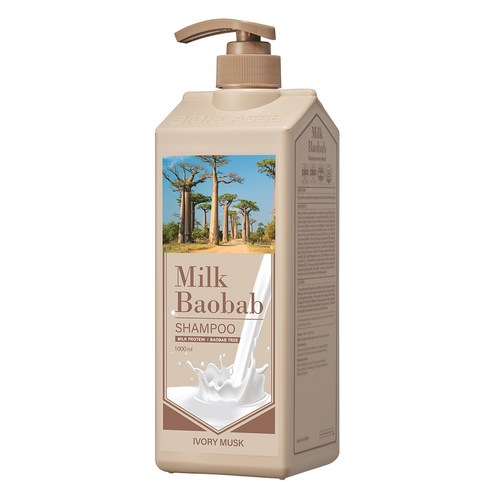 밀크바오밥 샴푸 아이보리머스크향, 1개, 1000ml