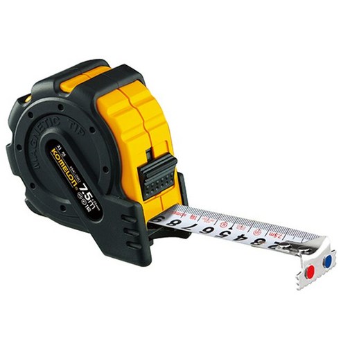 자동프로핸즈줄자_KMC31L_7.5Mx25mm_(1EA) kmc25rj Best Top5 18 코메론 자켓 자석 훅 줄자 KMC-25RJ (5.5Mx25mm)