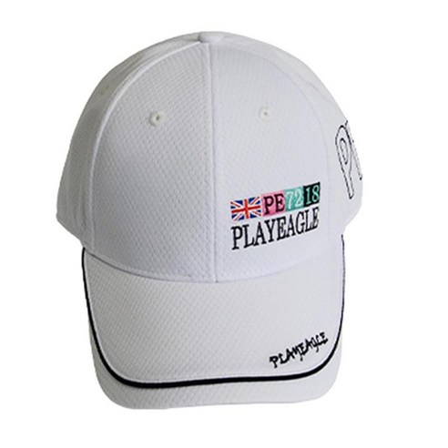 UV 보호 골프 조정 가능한 스포츠 야구 모자 선 바이저 여성용 남성용, 화이트, 설명, 폴리 에스터