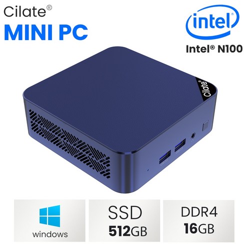 Cilate 미니 PC M11 인텔 셀러론 데스크톱 게이밍 컴퓨터 12 세대 N5095 N100 8GB 16GB 256GB 512GB DDR4 WIFI5 미니 윈도우 11, 없음, 없음, 14) N5095noDDRnoSSD UK