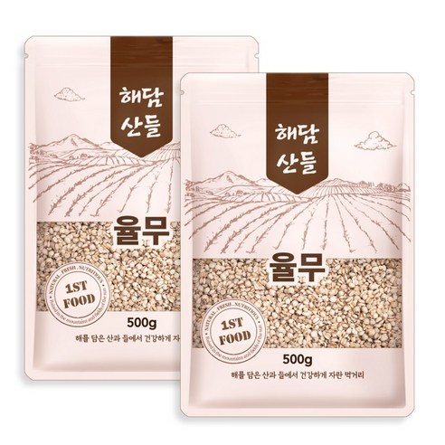 해담산들 국산 율무, 3개