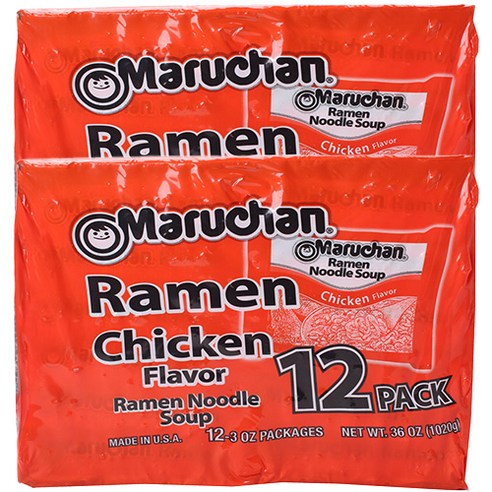 마루찬 라멘 누들 수프 치킨, 24개, 85g, 24개