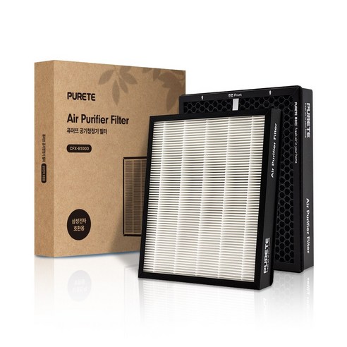 퓨어뜨 삼성 공기청정기 필터 CFX-B100D CFX-C100D CFX-D100D CFX-G100D CFX-K100D 호환용, 1개, CFX-B100D_슈퍼형