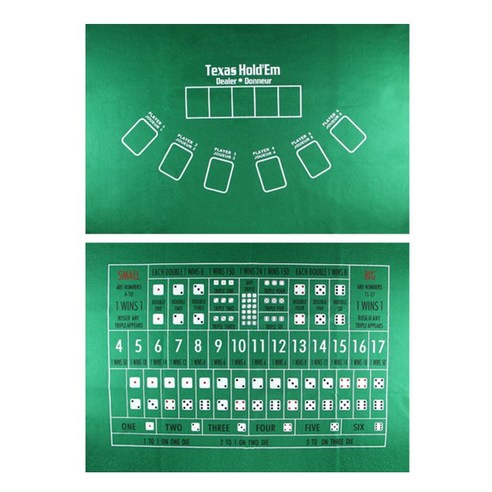 스나이프큐 조인트캡 당구다이 당구대TX 홀덤 식탁보 플란넬 21 포인트 주사위 테이블 매트 카지노 가족 파, 한개옵션0