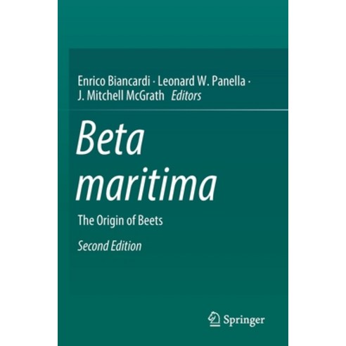 Beta Maritima: The Origin of Beets Paperback, Springer, English, 9783030287504