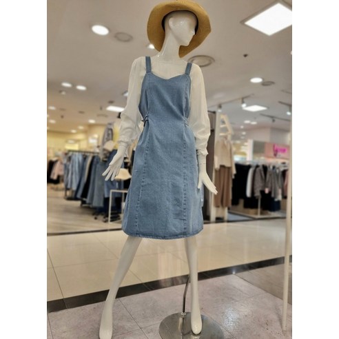 올리브데올리브 블라우스 셋트 데님 원피스YJ3Mo309(1581288)