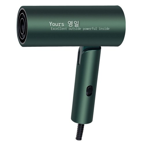 영일 접기 휴대용 전기 드라이어 가정용 기숙사 드라이어 고성능 냉열풍 다단계 드라이어, 영일 6281 1600W
