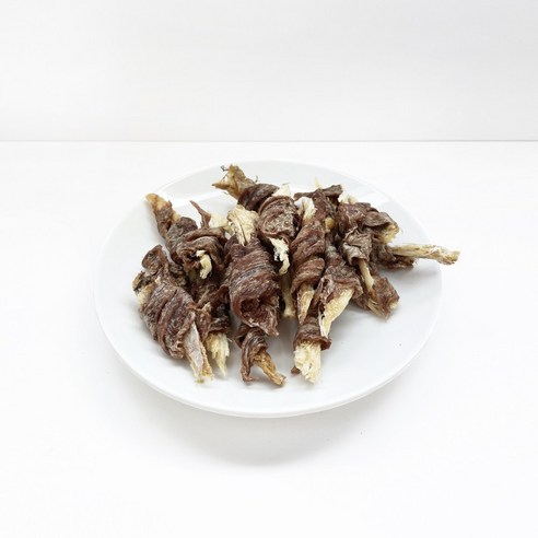 반려동물을 위한 최고의 선택, 수제 올리고 펫푸드 황태포 오리고기말이