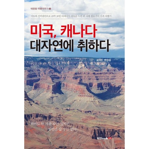 미국 캐나다 대자연에 취하다:지도와 인터넷만으로 29박 30일 아메리카 대륙을 누빈 한 여행 블로거의 가, 북랩, 태원용